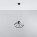 Sollux Lighting UMBERTO LED Pendelleuchte, Schwarz, IP20, Aluminium, 220-240V, max 50W, CE RoHS