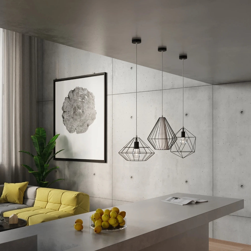 Sollux Lighting UMBERTO LED Pendelleuchte, Schwarz, IP20, Aluminium, 220-240V, max 50W, CE RoHS
