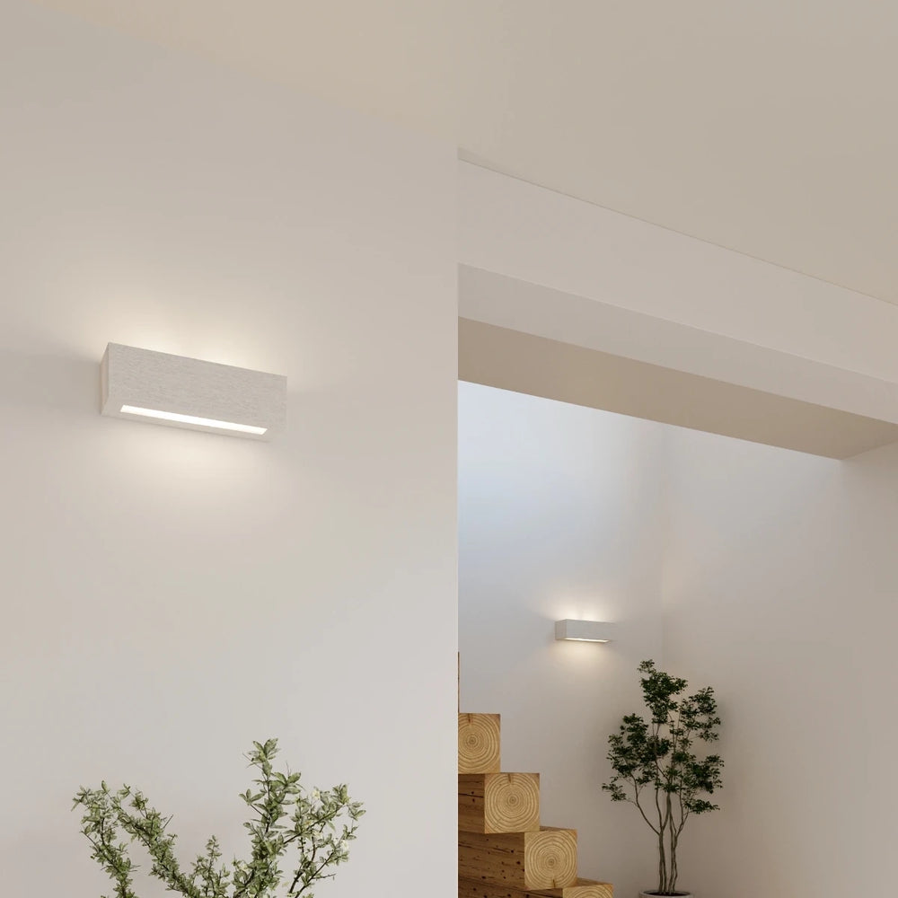 Sollux Lighting VEGA Keramik-Wandleuchte, LED-kompatibel, IP20, E27 max. 50W, Oberfläche in mattgoldenem Messing