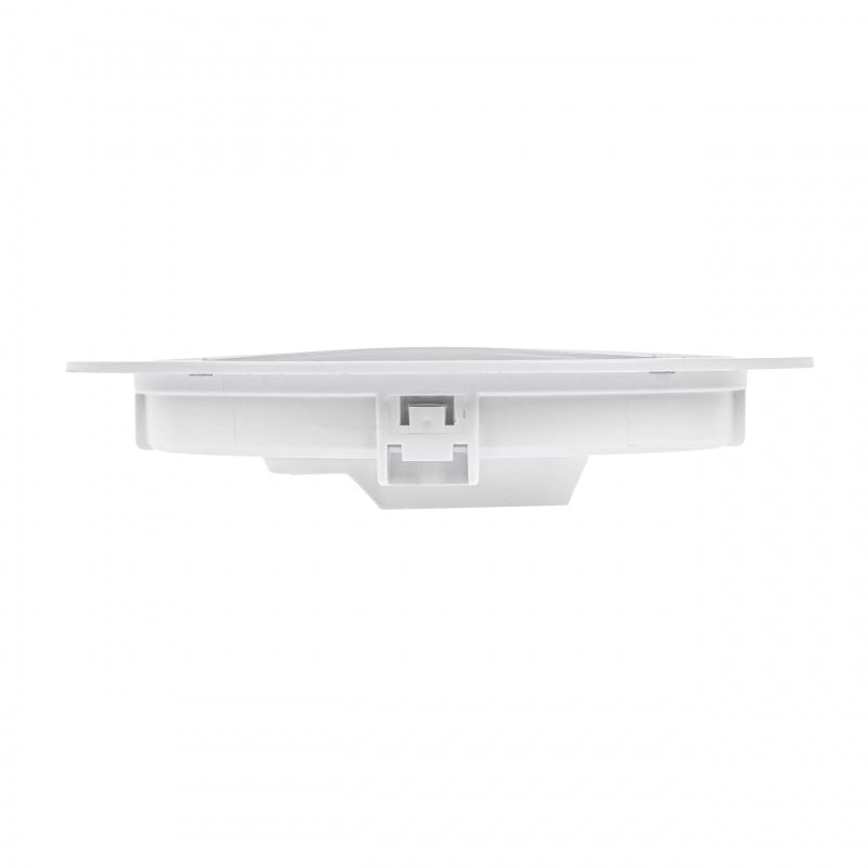 Spectrum ALGINE 2in1 LED downlight 12W 3000K 1200 lumens 230V IP20 round surface or recessed White