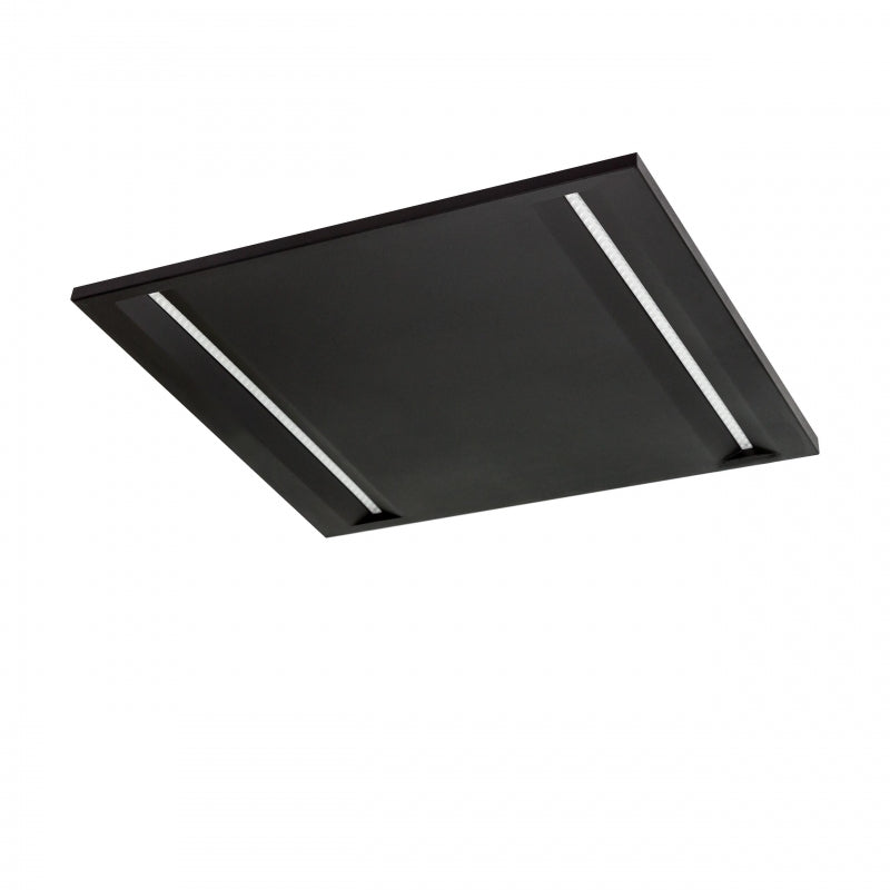 Spectrum ALGINE LINE LED ceiling panel 44W 4000K 5300 lumens IP20 600x600mm Black UGR<16 CRI>80