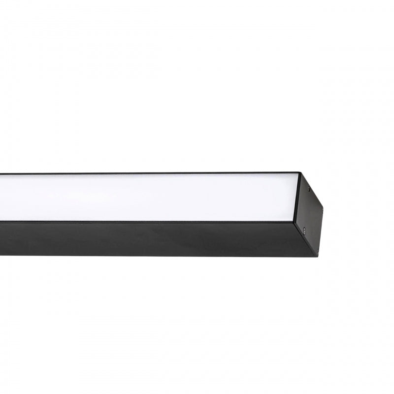 Spectrum ALLDAY Inspire One LED ceiling light 35W 230V 3000K 4350 lumens 115° IP20 Black 1120mm
