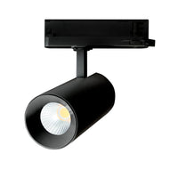 Spectrum ANDROMEDA LED Stromschienenstrahler 15-27W 4000K 3200 Lumen CRI>90 36°/60° Schwarz 3-Phasen IP20