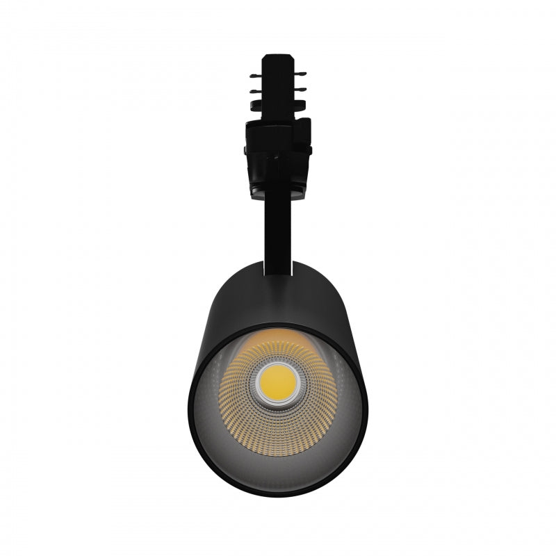 Spectrum ANDROMEDA LED Stromschienenstrahler 15-27W 4000K 3200 Lumen CRI>90 36°/60° Schwarz 3-Phasen IP20