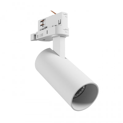 Spectrum ANDROMEDA PRIME LED Track Light 3-Phase 8W 230V CCT 25° 800 lumens CRI 80 IP20 White