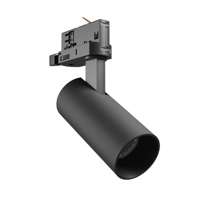 Spectrum ANDROMEDA PRIME LED Stromschienenstrahler 3-Phasen 8W CCT 230V 25° Abstrahlwinkel IP20 Schwarz Aluminium