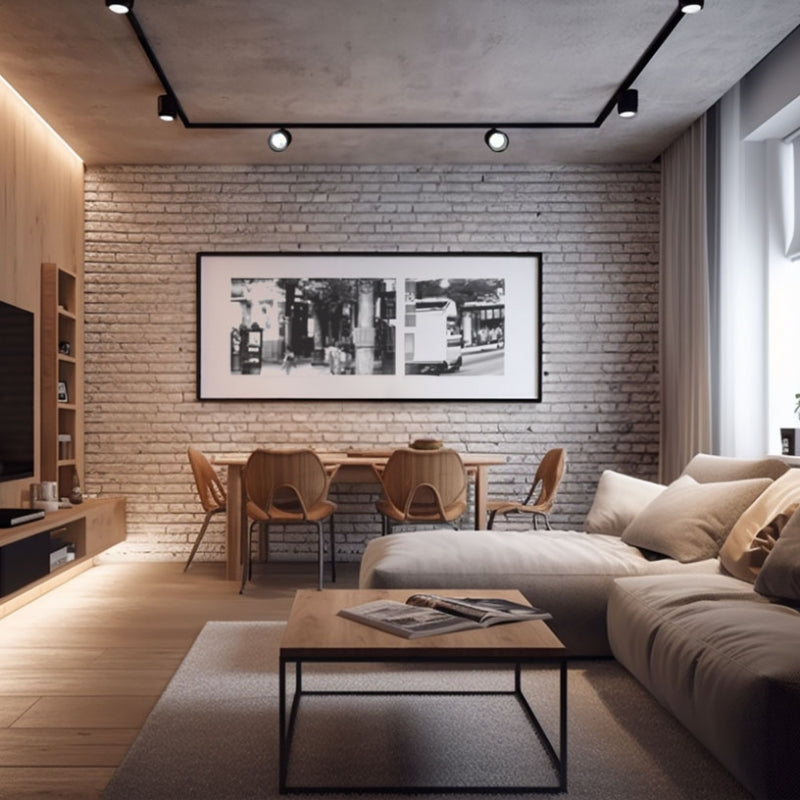 Spectrum ARTEMIDA Maxi LED Stromschienenstrahler 3-Phasen 12-42W 3000K 4500 Lumen CRI>90 IP20 Schwarz Aluminium