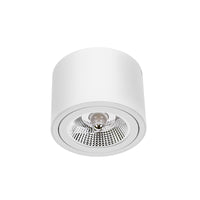Spectrum CHLOE AR111 GU10 LED-Deckenleuchte, Verstellbar Runde Weiß, Aufbauleuchte, IP20 20W Max