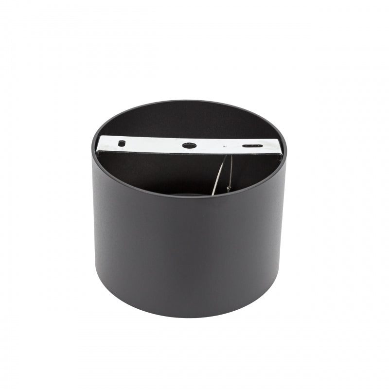 Spectrum CHLOE AR111 GU10 LED Deckenleuchte, IP20, rund verstellbares schwarzes Aluminiumgehäuse, 20W max 250V