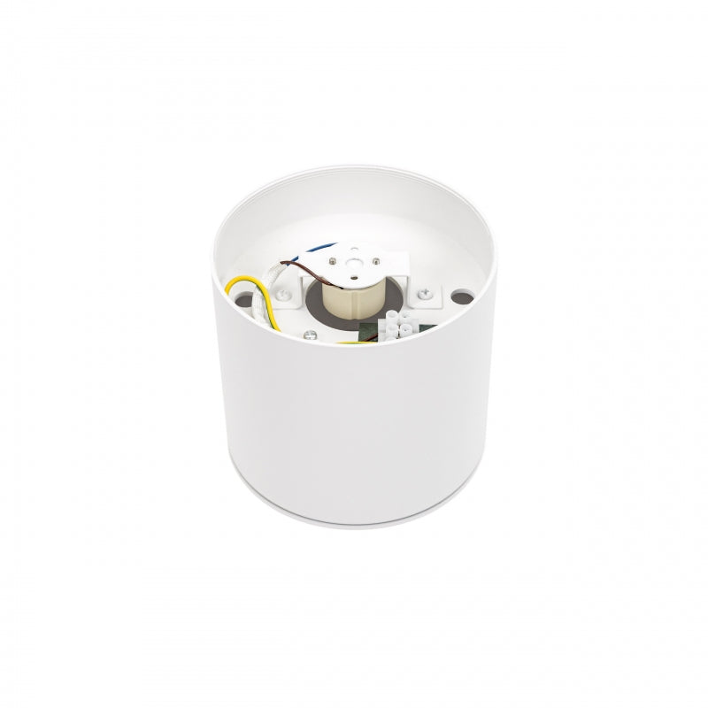Spectrum CHLOE AR111 GU10 Deckenleuchte Aufbau IP65 Weiß Aluminium 250V Innen Außen