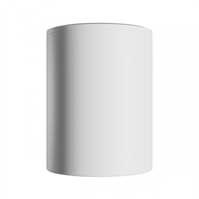 Spectrum CHLOE GU10 Surface Mount LED Spot Light 250V IP44 Aluminium White Round 70x90mm