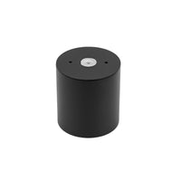 Spectrum CHLOE GU10 Aufbau-Deckenleuchte, IP65 Schwarzes Aluminium Rundgehäuse, 250V, 6W Max