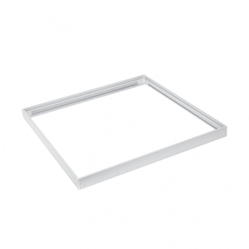 Spectrum Rahmen für Aufbaumontage ALGINE 620x620mm Leuchte, Aluminium und Kunststoff, schlankes 43mm Profil