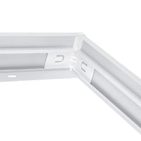 Spectrum Rahmen für Aufbaumontage ALGINE 620x620mm Leuchte, Aluminium und Kunststoff, schlankes 43mm Profil