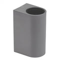 Spectrum GU10 x2 LED wall sconce, bidirectional, surface mount, 250V, IP54 Gray, 150x73x95mm