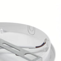 Spectrum LED 20W ceiling lamp IP54 230V 4000K neutral white round PIR sensor 2300 lumens White