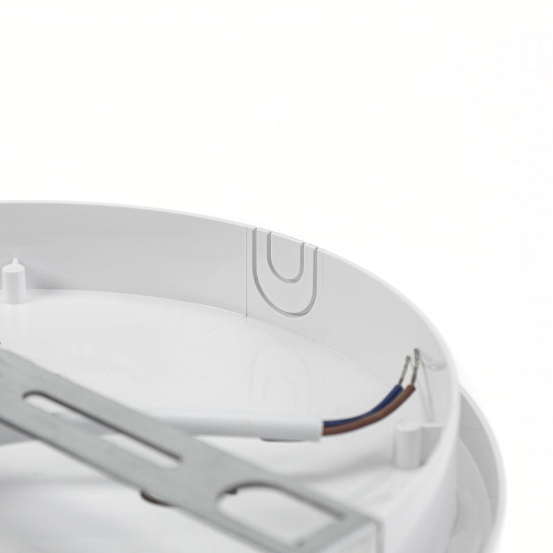 Spectrum LED 20W Deckenleuchte IP54 230V 4000K Neutralweiß rund PIR-Sensor 2300 Lumen Weiß