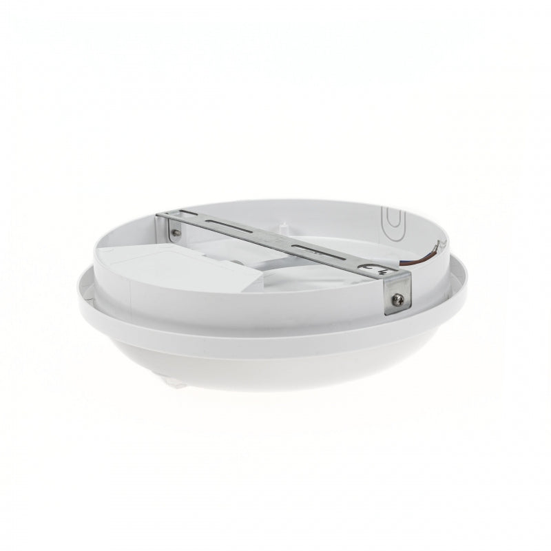 Spectrum LED 20W Deckenleuchte IP54 230V 4000K Neutralweiß rund PIR-Sensor 2300 Lumen Weiß