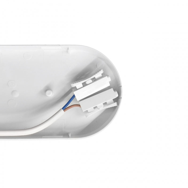 Spectrum LED 8W Ovale Deckenleuchte IP54 230V 4000K Neutralweiß 820 Lumen Polycarbonat Gehäuse