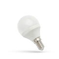 Spectrum LED Ball Bulb G45 E14 230V 6W 4000K Neutral White 540 lumens 160° CRI 80 Non-Dimmable