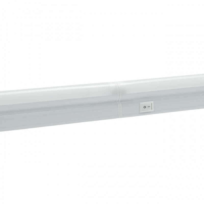 Spectrum LED Möbelleuchte 300mm 4W 3000K 480 Lumen IP20 Weiß Aufputz mit EIN/AUS-Schalter