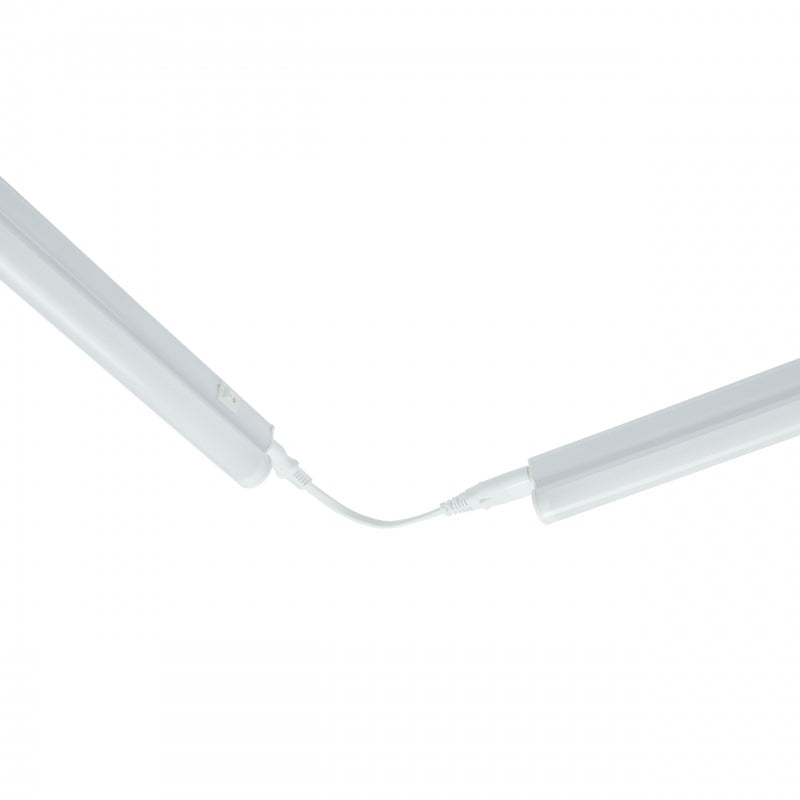 Spectrum LED Möbelleuchte 300mm 4W 3000K 480 Lumen IP20 Weiß Aufputz mit EIN/AUS-Schalter