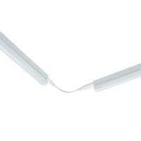 Spectrum LED Möbelleuchte 300mm 4W 4000K 400 Lumen IP20 Weiß Aufputz mit Schalter 230V