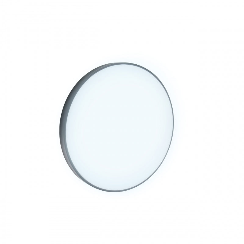 Spectrum LED ceiling light Nymphea 24W 6000K 230V IP54 2850 lumens Ø320mm White Black round