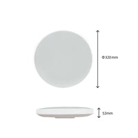 Spectrum LED ceiling light Nymphea 24W 6000K 230V IP54 2850 lumens Ø320mm White Black round