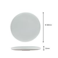 Spectrum LED ceiling light NYMPHEA Black & White 32W 4000K 230V IP54 round surface mount 3400 lumens