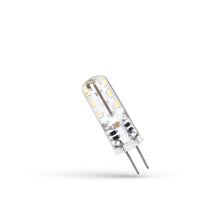 Spectrum LED G4 bulb 12V 1.5W Warm White 3000K 95 lumens silicone cover 270° beam non dimmable