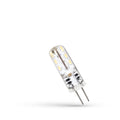 Spectrum LED G4 bulb 12V 1.5W Warm White 3000K 95 lumens silicone cover 270° beam non dimmable