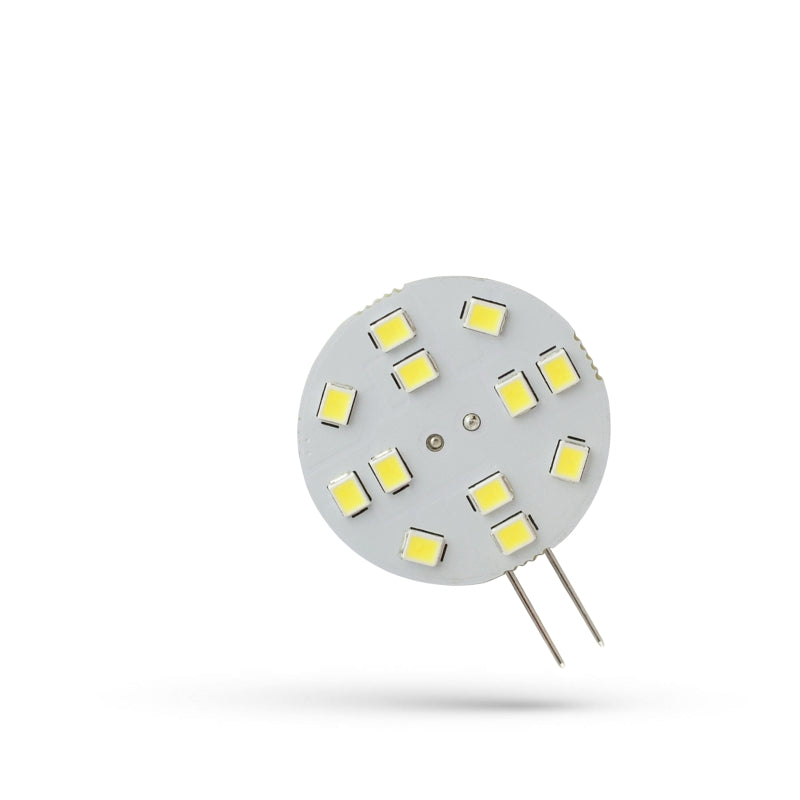 Spectrum LED G4 bulb 12V 2W 230 lumens 6000K Cold White 120° beam non-dimmable interior lighting