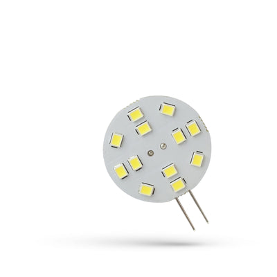Spectrum LED G4 bulb 12V 2W 230 lumens 6000K Cold White 120° beam non-dimmable interior lighting