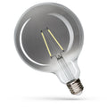 Spectrum LED Globus G125 E27 230V 4.5W 4000K Neutralweiß COG-Filament Rauchglas Schwarzer Schimmer