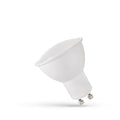 Spectrum LED GU10 Lampe 230V 1.5W 3000K Warmweiß 120 Lumen mit milchiger Abdeckung, 120° Abstrahlwinkel
