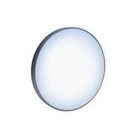 Spectrum LED surface mount ceiling light 18W 6000K 230V IP54 2050 lumens White Black round 250mm