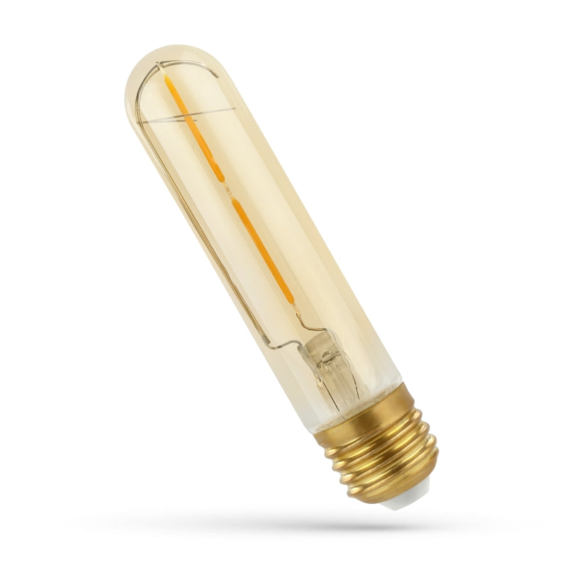 Spectrum LED T30 E27 2W 230V COG Filament 240 Lumen 2400K Warmweiß Retro Shine Lampe