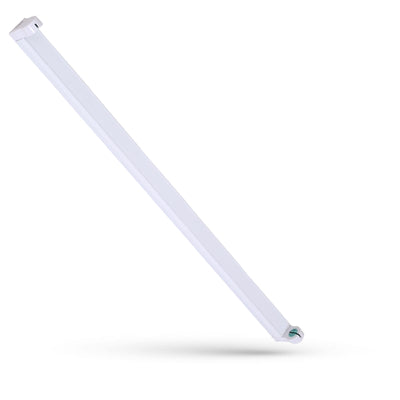 Spectrum LED-Röhrenleuchte 600mm, Deckenmontage, Weißes Stahlgehäuse, G13-Fassung, IP20, CRI 80
