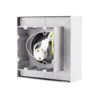 Spectrum MIRORA AR111 Aufbau-GU10-Strahler, 250V, 20W max, IP20, verstellbares Gehäuse aus weißem Aluminium