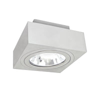 Spectrum MIRORA AR111 Aufbau-GU10-Strahler, 250V, 20W max, IP20, verstellbares Gehäuse aus weißem Aluminium