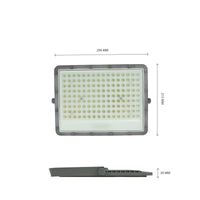Spectrum NOCTIS MAX LED floodlight 100W 6500K 8600 lumens 230V IP65 IK08 85° Grey outdoor lighting