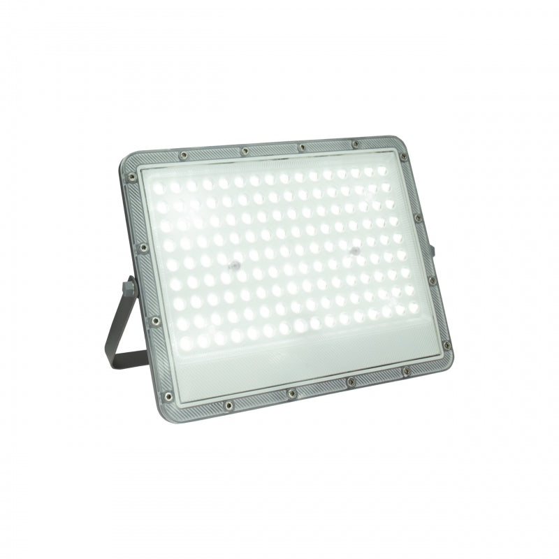 Spectrum NOCTIS MAX LED floodlight 100W 6500K 8600 lumens 230V IP65 IK08 85° Grey outdoor lighting