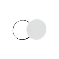 Spectrum NYMPHEA LED ceiling light 18W 3000K 230V IP54 round White Black 1950 lumens 115° surface mount