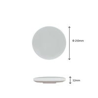 Spectrum NYMPHEA LED ceiling light 18W 3000K 230V IP54 round White Black 1950 lumens 115° surface mount