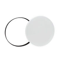 Spectrum NYMPHEA LED ceiling light 40W 6000K 5300 lumens 230V IP54 White Black round surface mount