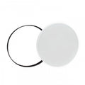 Spectrum NYMPHEA LED ceiling light 40W 6000K 5300 lumens 230V IP54 White Black round surface mount