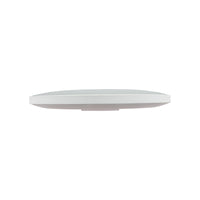 Spectrum NYMPHEA LED ceiling light 40W 6000K 5300 lumens 230V IP54 White Black round surface mount