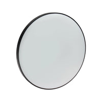 Spectrum NYMPHEA LED ceiling light 40W 6000K 5300 lumens 230V IP54 White Black round surface mount
