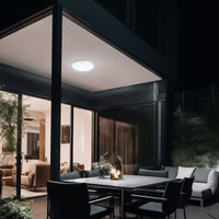 Spectrum NYMPHEA PROXI PIR LED Surface Light 18W 4000K 2000 lumens IP54 Round White 230V